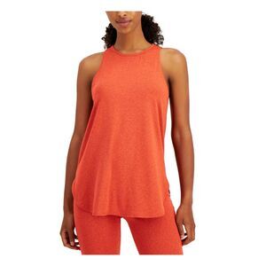 IDEOLOGY Womens Orange Moisture Wicking Upf50 Flat Seems Sleeveless Top M